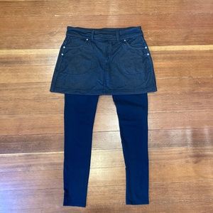 Athleta skirt/legging combo
